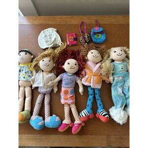 Groovy Girls Lot of 5 Dolls by Manhattan Toys Plush Toy